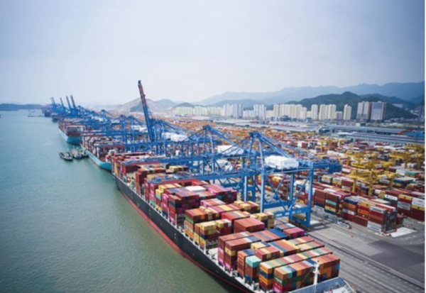 부산항 신항 모습 / 사진 부산항만공사