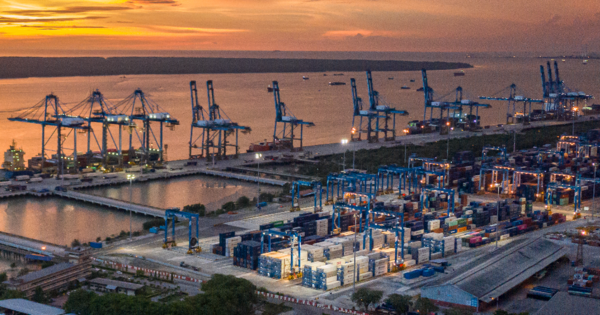 클랑항(Port Klang) 모습 / 사진 Port Klang Authority 홈페이지 갈무리