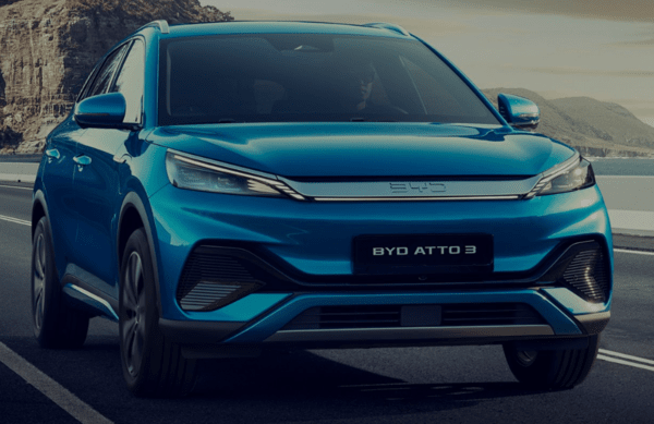 BYD가 올해 1월 한국에 출시한 ATTO 3 모습 / 사진 BYD 홈페이지 갈무리