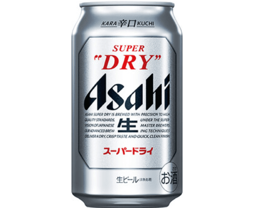 아사히가 공급을 재개한 아사히 슈퍼드라이 제품 모습 / 사진 아사히 홈페이지 갈무리