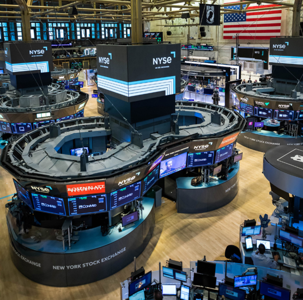 뉴욕 증권거래소 모습 / 사진 NYSE 홈페이지 갈무리