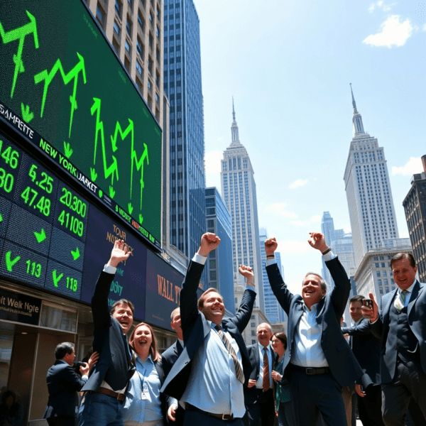 뉴욕증시가 호재는 부각되고 악재는 가라앉으면서 6월의 첫 주말을 안도 속에 맞게 됐다. / 사진 뤼튼에서 생성