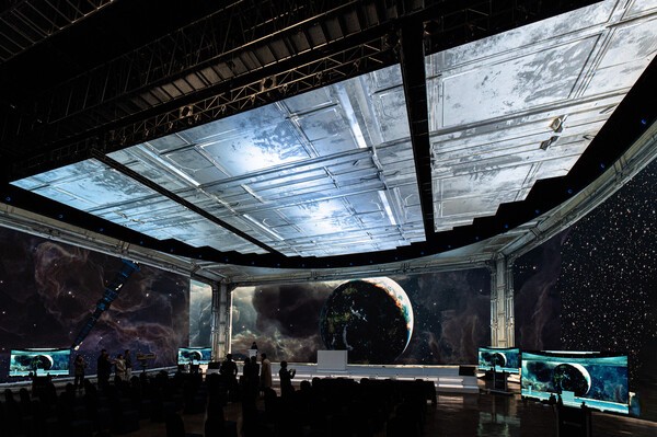 LG전자가 대전 스튜디오큐브에 버추얼 프로덕션 전용 고화질 LED를 공급하며 차세대 영상제작 시장 공략에 나선다고 10일 밝혔다. / 사진 LG전자