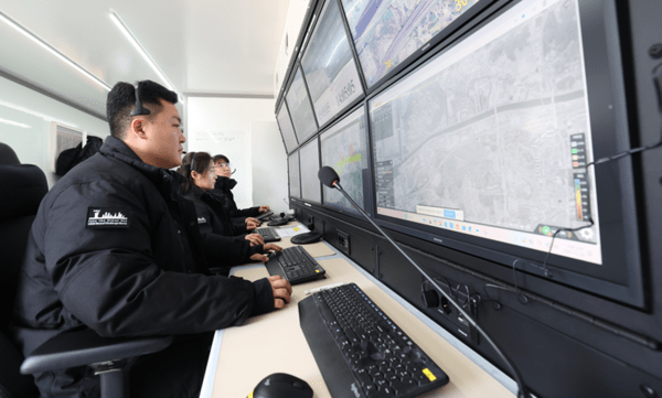 관제센터에서 K-UAM 운용을 검증하는 모습 / 사진 국토부