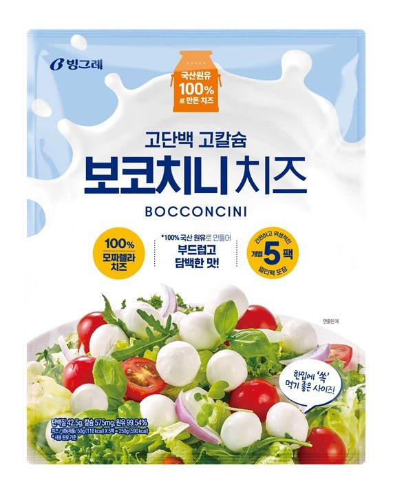 빙그레의 고단백 고칼슘 