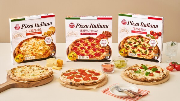 오뚜기의 피자 이딸리아나 3종 모습 / 사진 오뚜기