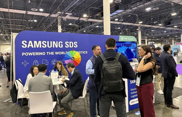 ‘매니페스트 2026’에 마련된 삼성SDS 부스 모습 / 사진 삼성SDS