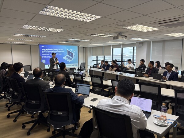 TTA가 개최한 정보보호 표준 기술 교육 현장 모습 / 사진 TTA