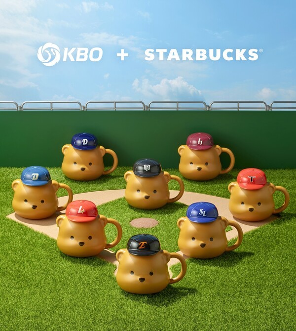 ‘Swing for Joy(승리를 부르는 즐거움)’를 주제로 출시된 스타벅스-KBO 콜라보 제품 모습 / 사진 스타벅스