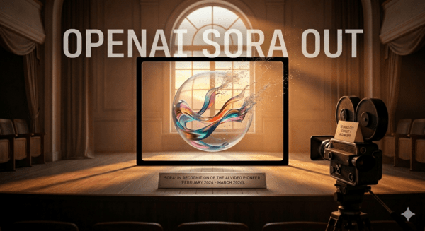 오픈AI가 소라 서비스 중단을 선언했다. / 사진 제미나이로 생성
