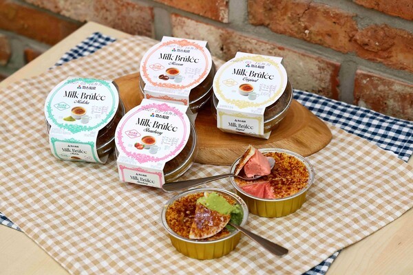 파스퇴르 첫 냉동 디저트 밀크브륄레 4종 모습 / 사진 롯데웰푸드