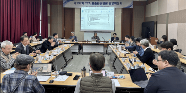 인공지능 보안 프로젝트그룹(PG507) 심의회의 장면 / 사진 TTA