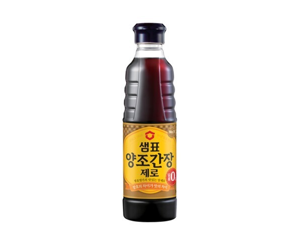 당류가 없는 샘표 양조간장 제로 모습 / 사진 샘표
