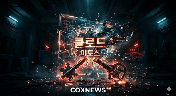 클로드 미토스의 위험성을 표현한 이미지 / 사진 콕스뉴스가 제미나이로 생성