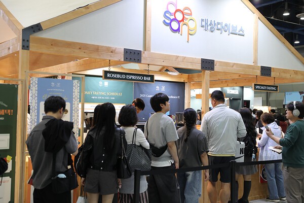 ‘서울커피엑스포 2026’에 마련된 대상다이브스 부스 모습 / 사진 대상