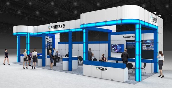 TTA의 KOREN 홍보관 조감도 / 사진 TTA