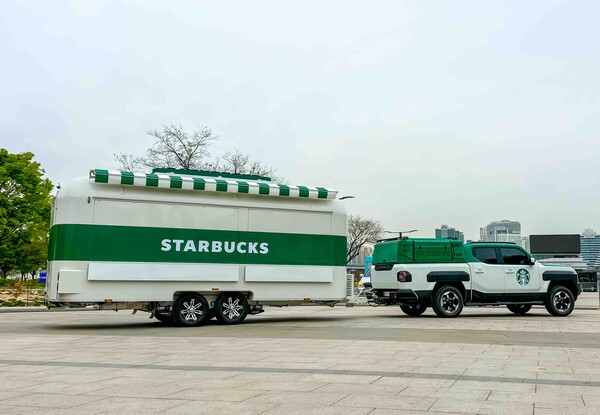 이동형 커피 트레일러 