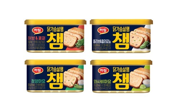 하림 닭가슴살 햄 ‘챔’ 신제품 4종 모습 / 사진 하림