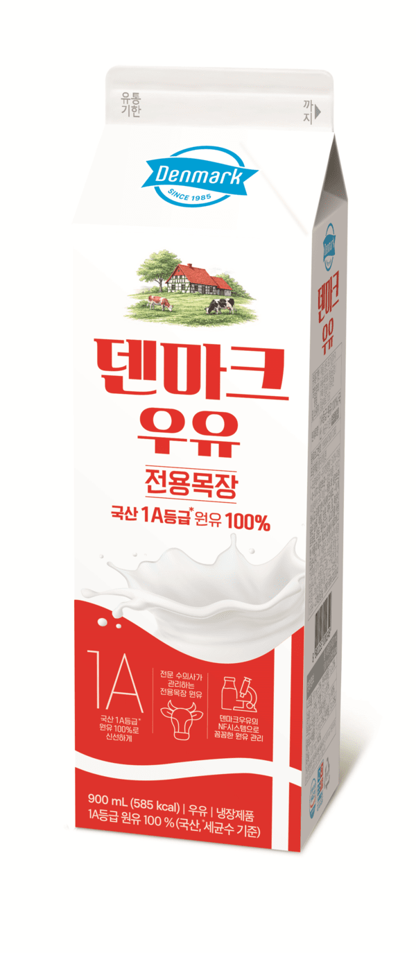 동원F&B의 전용목장 1A등급 원유 100% 담은