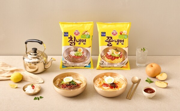 오뚜기 신제품 칡냉명과 쫄냉면 모습 / 사진 오뚜기