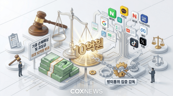 법에 기반한 허위조작정보 관련 정부 제재가 본격화됐다. / 사진 콕스뉴스가 제미나이(AI)로 생성